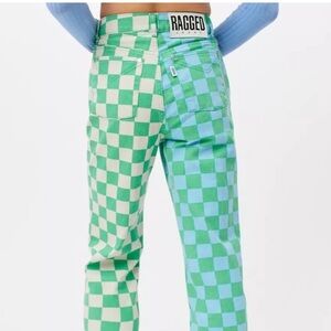 Rare Ragged Priest Jeans - colorblock